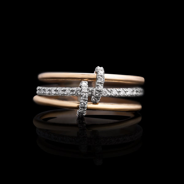 Ripplet Ring (Diamonds)