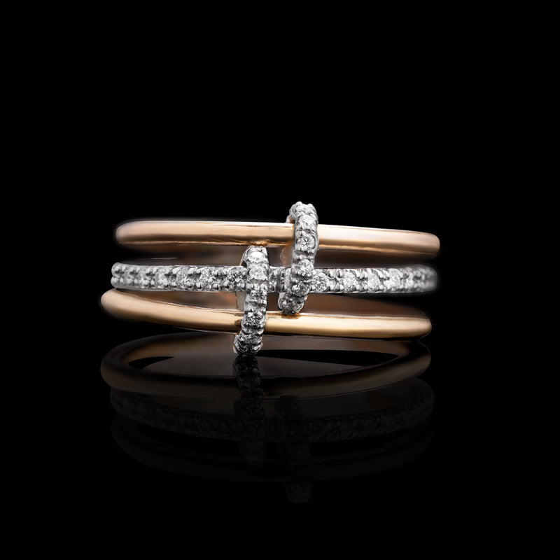 Ripplet Ring (Diamonds)