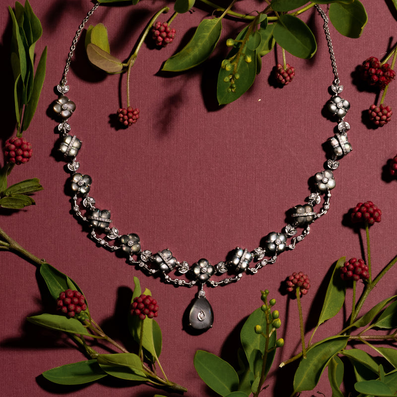 Midnight Bloom Necklace  (Limited edition)