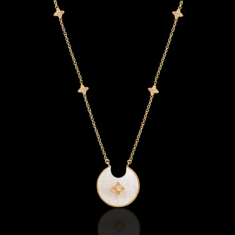 Huri Necklace Mother of Pearl